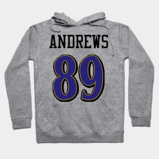 Baltimore Ravens Andrews 89 American Football Hoodie